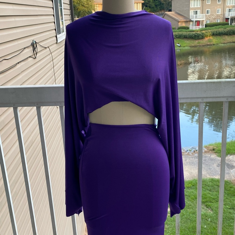 Purple Two-Piece Set - Picture 2 of 2